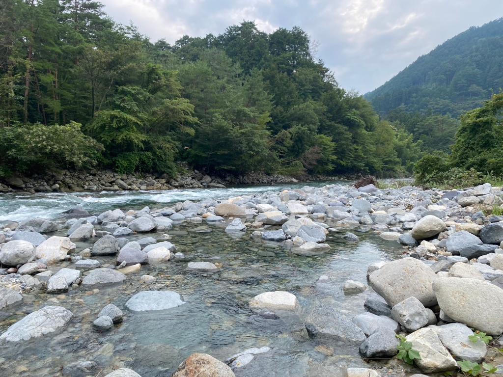 付知峡へキャンプ行きました！